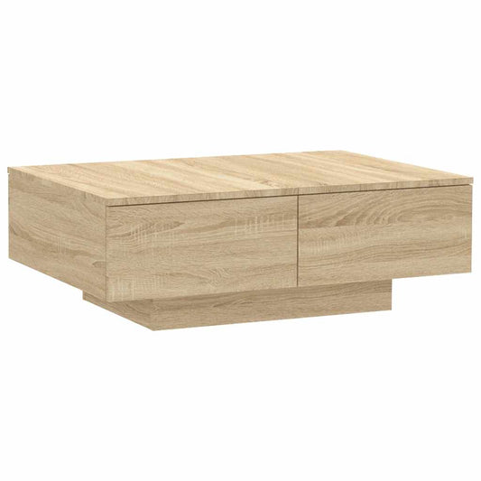 Coffee Table Sonoma oak Engineered wood Storage Coffee Table