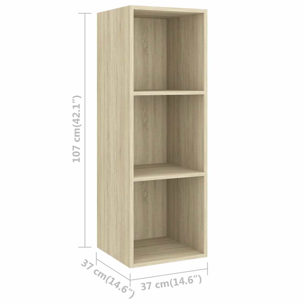TV Cabinet Set | Sonoma oak | Engineered wood | Standard | TV Cabinet Set