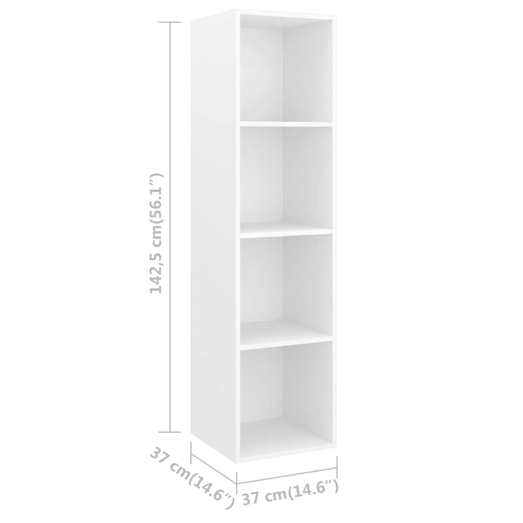 TV Cabinet Set | White | Engineered Wood | Standard | TV Cabinet Set