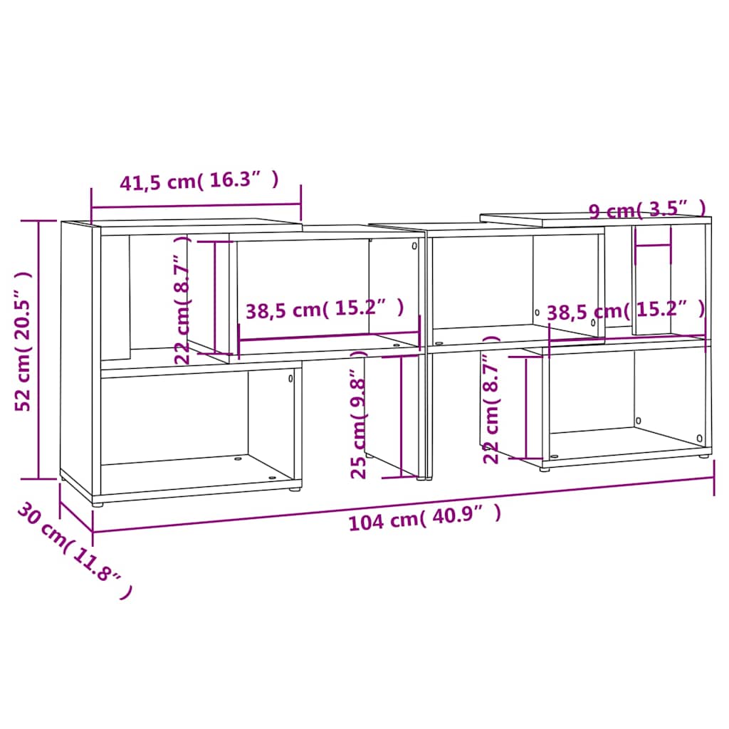 TV Cabinet | High gloss white | Engineered wood | Medium | Modular