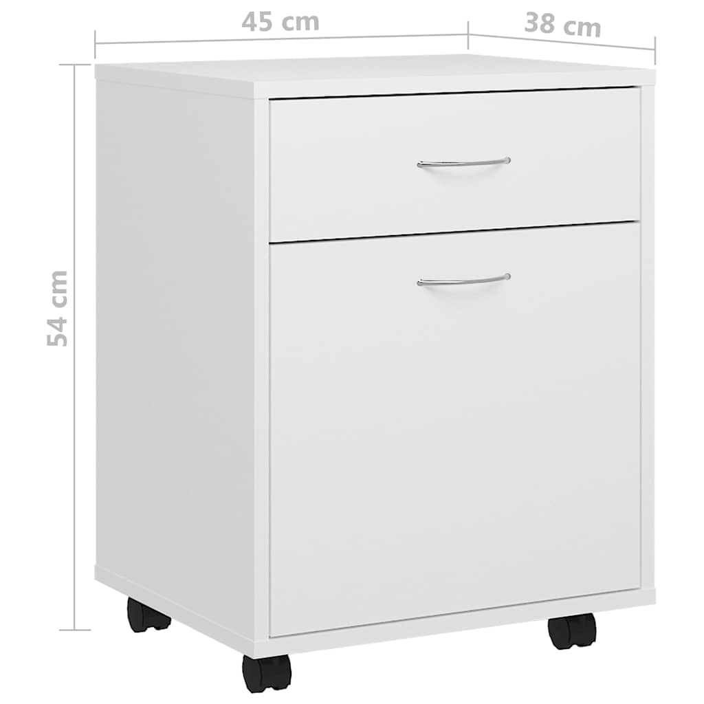 Storage Cabinet | White | Engineered Wood | Medium | Storage Cabinet