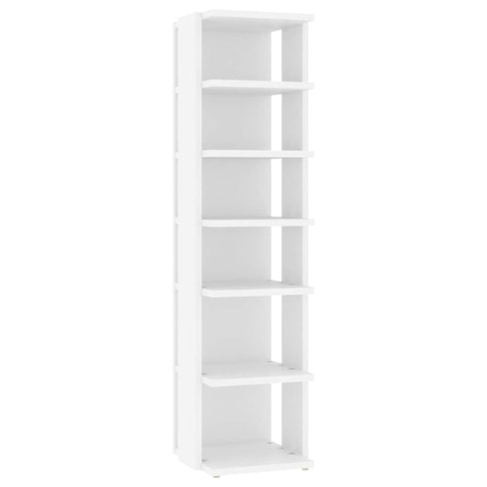 Shoe Cabinet | White | Engineered wood | Tall and narrow | Shoe Cabinet