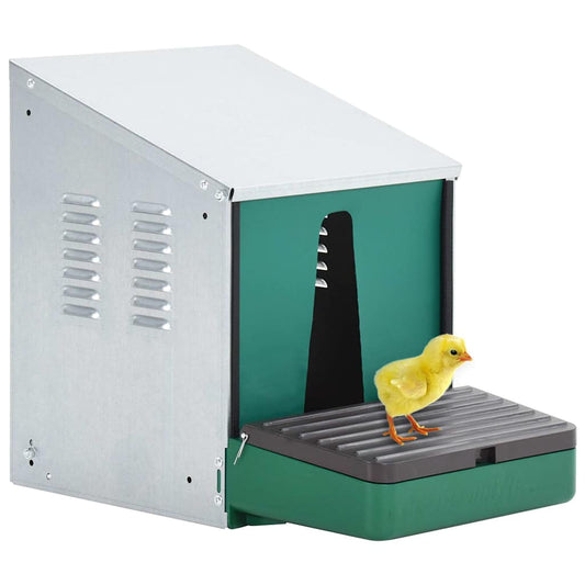 Roll-away Nest Box | Silver, Green, Grey | Zinc plated metal, ABS, PE