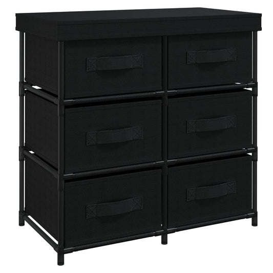 Storage Cabinet | Black | Steel, Polyester | Medium | Light Weight