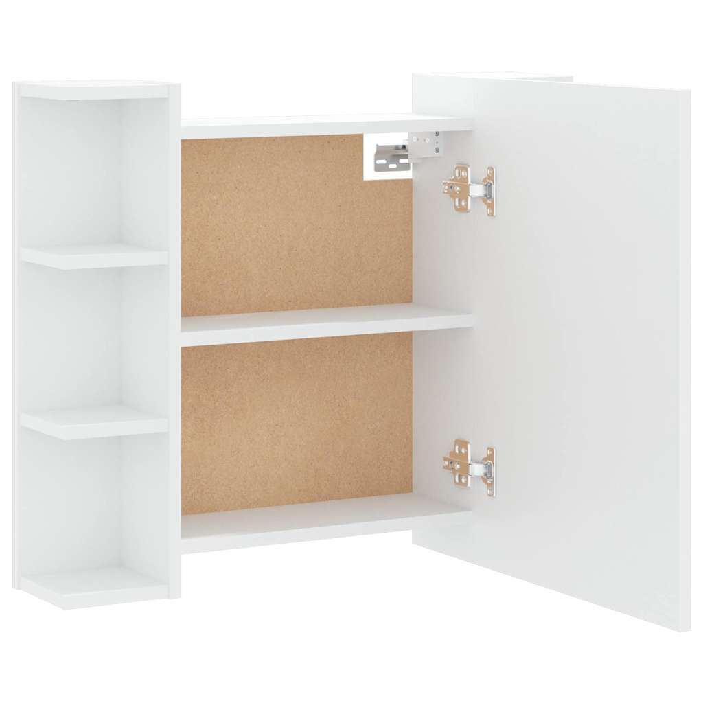 Mirror Cabinet | White | Engineered wood, acrylic | 70x16.5x60 cm