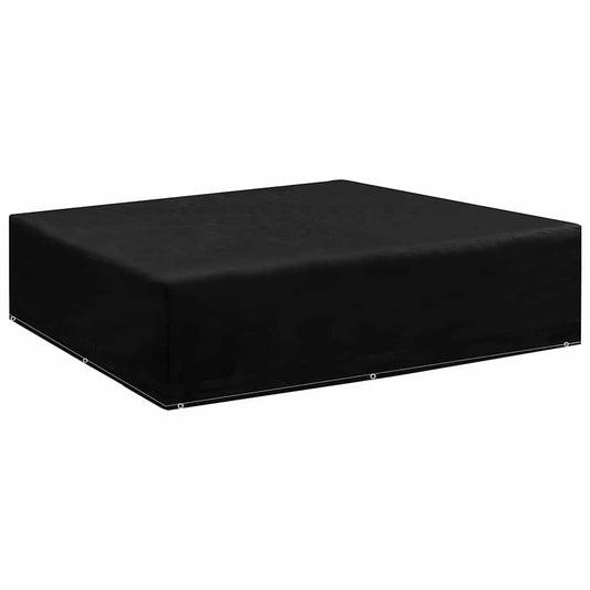 Garden Furniture Cover | Set of 2 | Black | Polyethylene, Aluminium