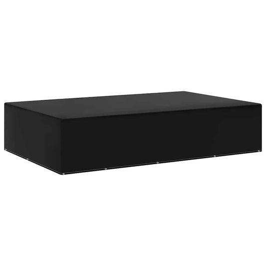 Garden Furniture Cover | Set of 2 | Black | Polyethylene | Large