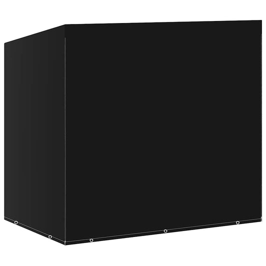Swing Bench Cover | Set of 2 | Black | Polyethylene | 255 x 145 x 170 cm