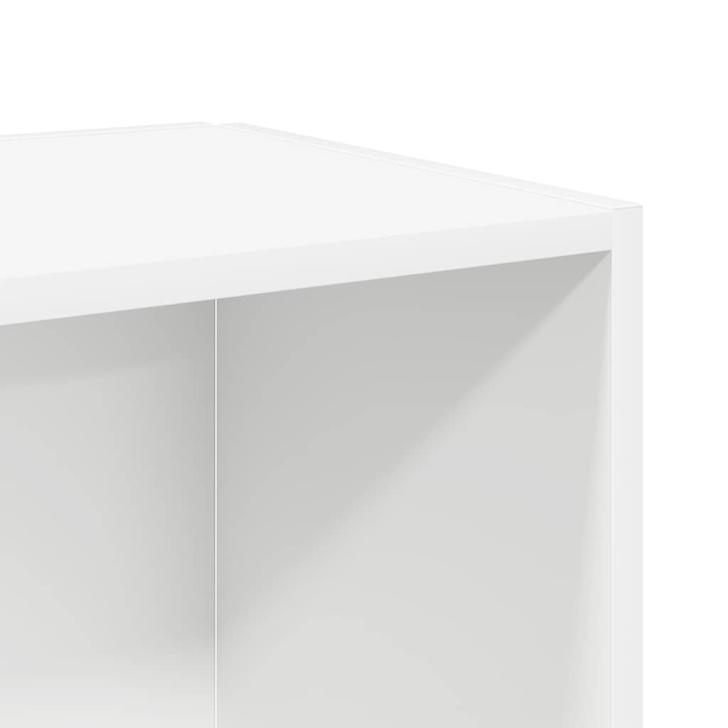 809008 vidaXL Side Table White 33x33x34,5 cm Engineered Wood