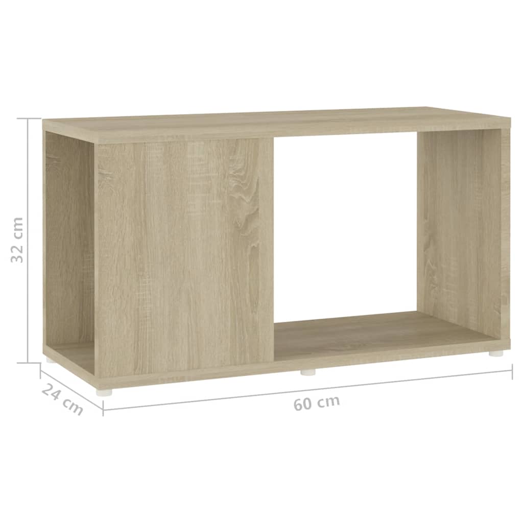 TV Cabinet | Sonoma oak | Engineered wood | Compact | TV Cabinet
