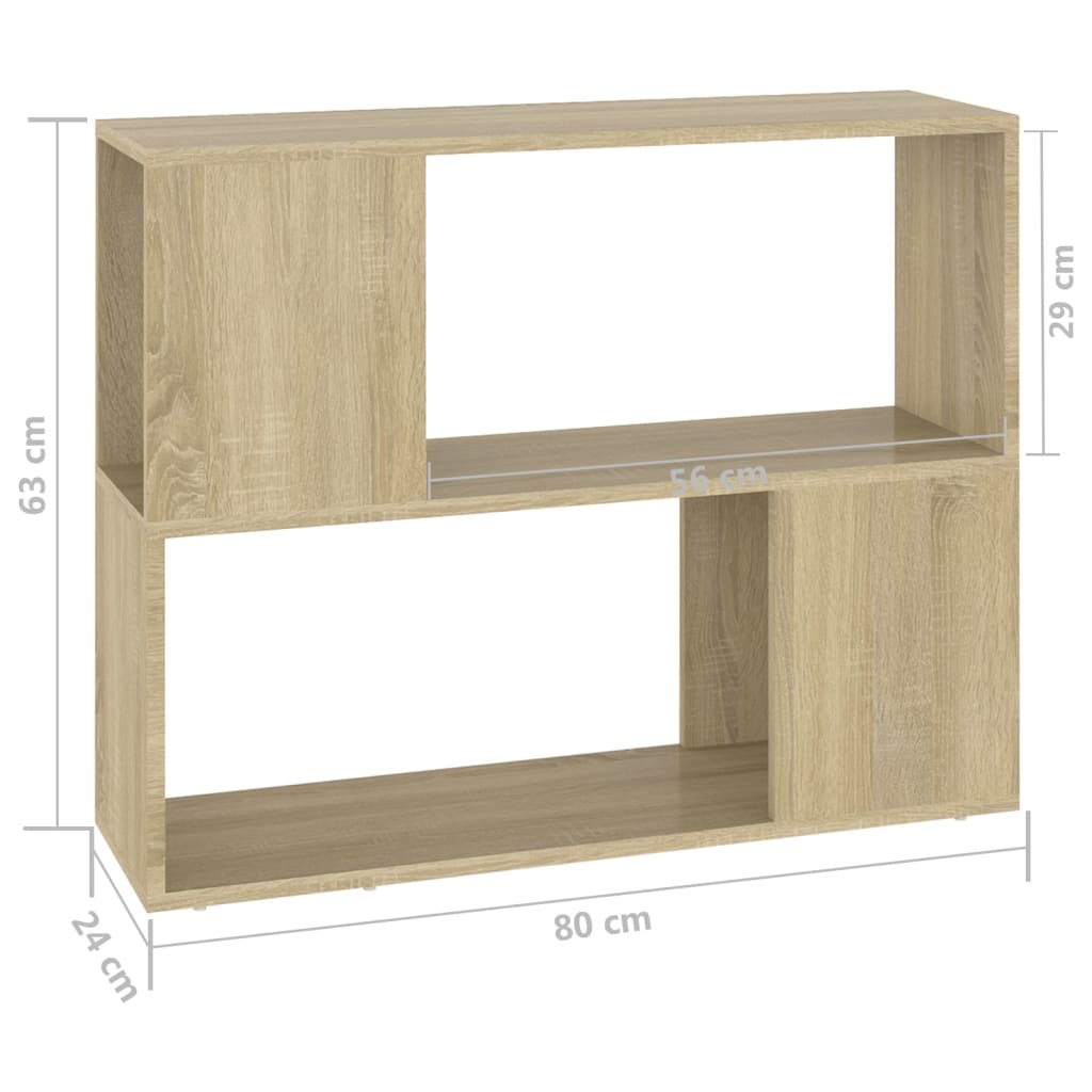 TV Cabinet | Sonoma oak | Engineered wood | Medium | TV Cabinet