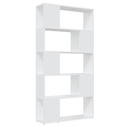 #N/A | White | Engineered wood | 80x24x155 cm | Book Cabinet