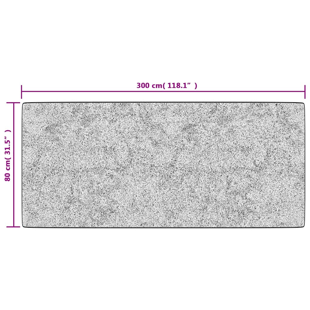 Rug | Multicolour | 100% Polyester | 80 x 300 cm | Rug | Rectangular