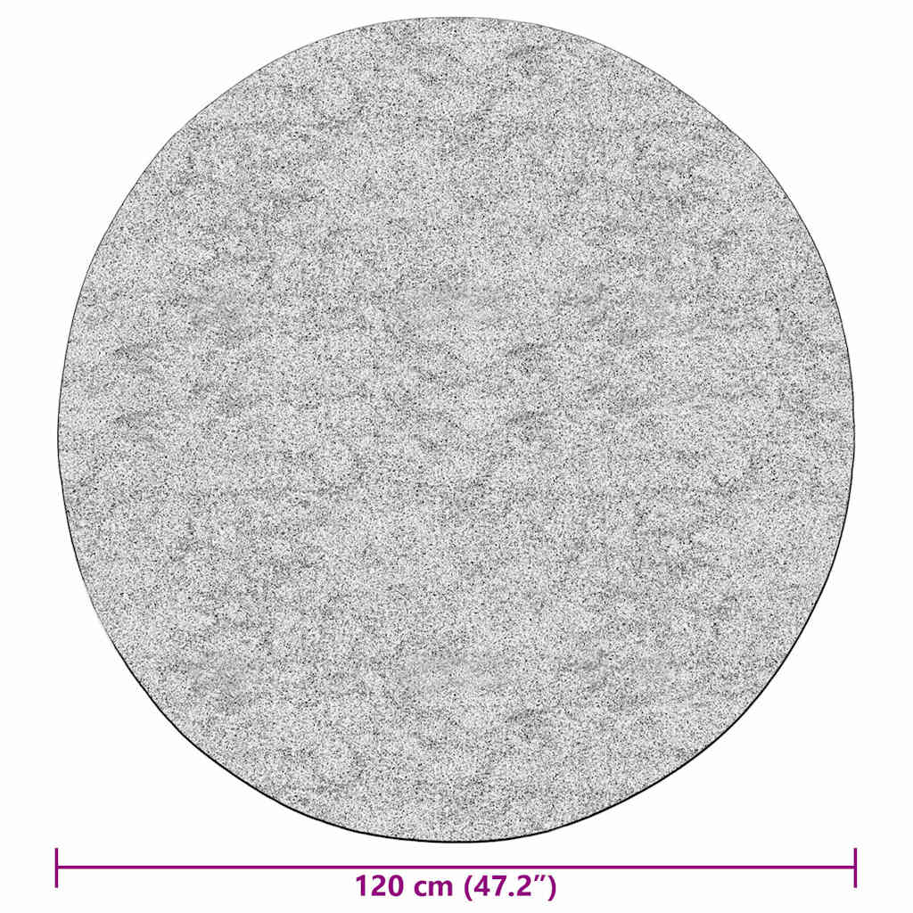 Rug | Multicolour | 100% Polyester | φ120 cm | Rug | Round | Modern