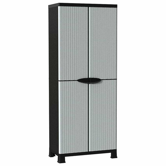 Cabinet | Grey | Plastic | Medium | Cabinet | Rectangular | Modern
