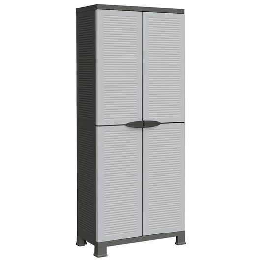 Cabinet | Grey | Plastic | 68x39x171.5 cm | Cabinet | Rectangular