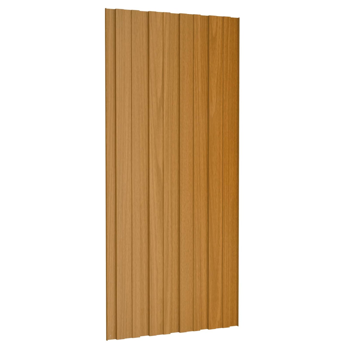 Roof Panel 36 pcs Natural 100 x 45 cm Galvanised steel