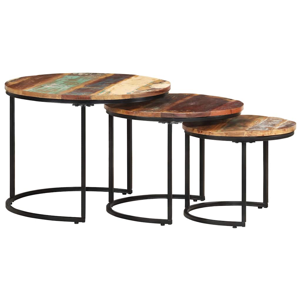 Nesting Table | Set of 3 | Multicolour