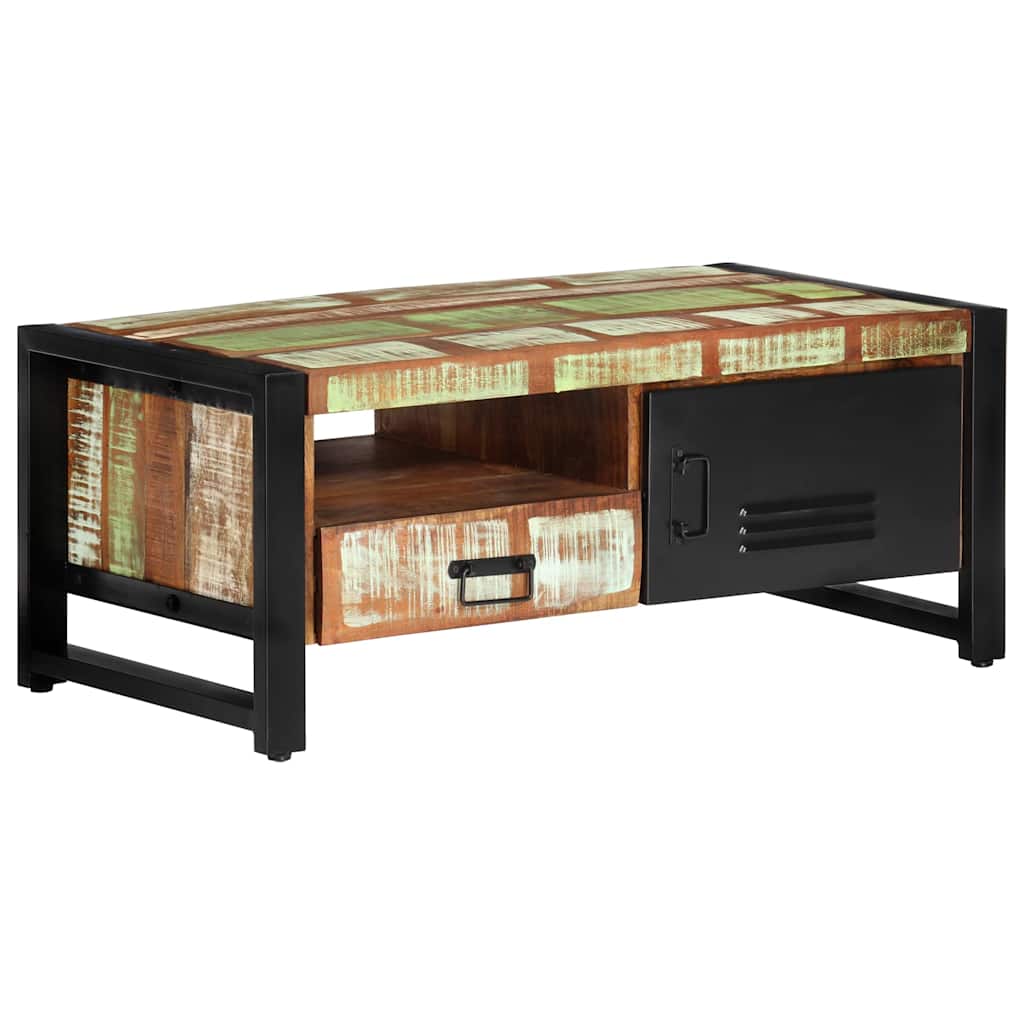 Coffee Table | Multicolour | Solid Reclaimed Wood | Medium | Coffee Table