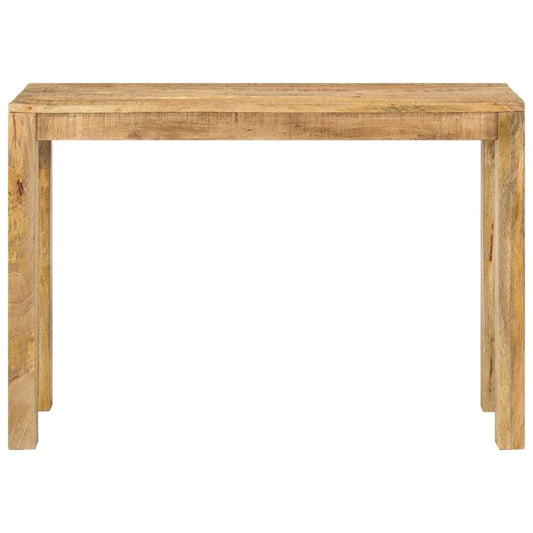 Console Table | Brown | Rough mango wood | 110 cm x 35 cm x 76 cm