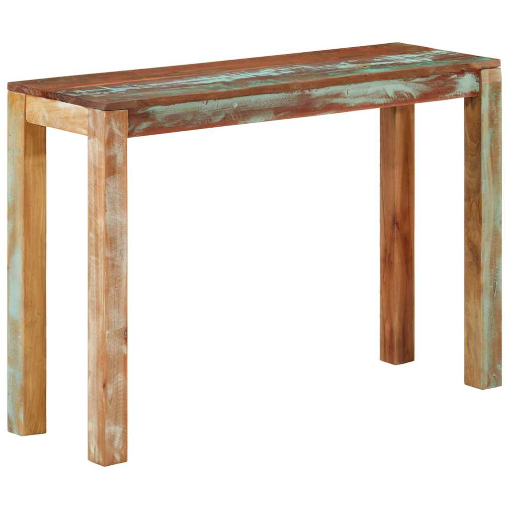 Console Table | Multicolour with shades of blue, green, cream, and orange