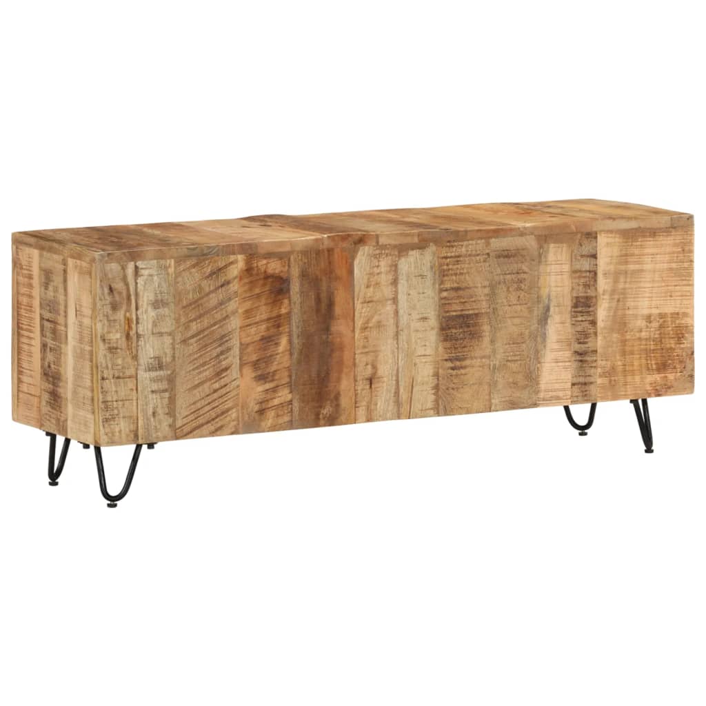 TV Cabinet 110x30x40 cm Solid Wood Mango