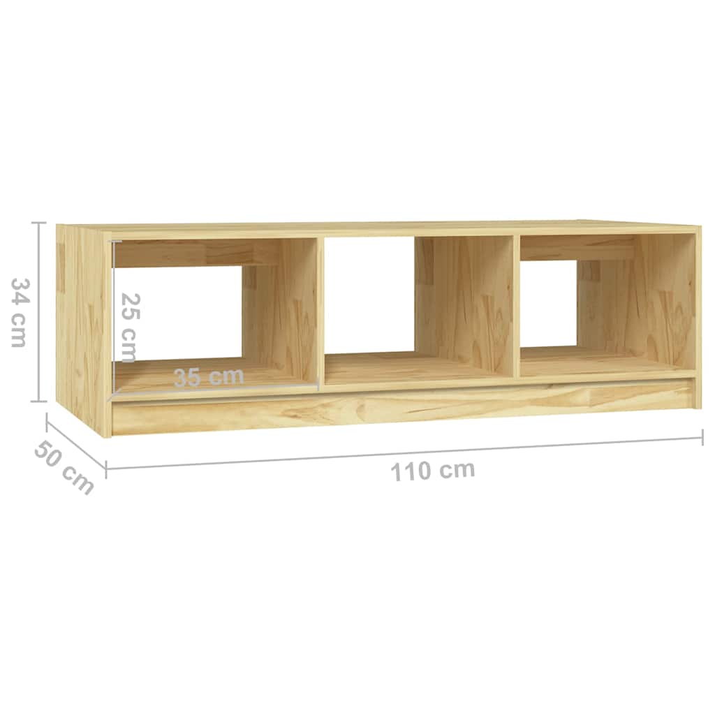 Coffee Table | Natural Pine | Solid Pinewood | Medium | Coffee Table