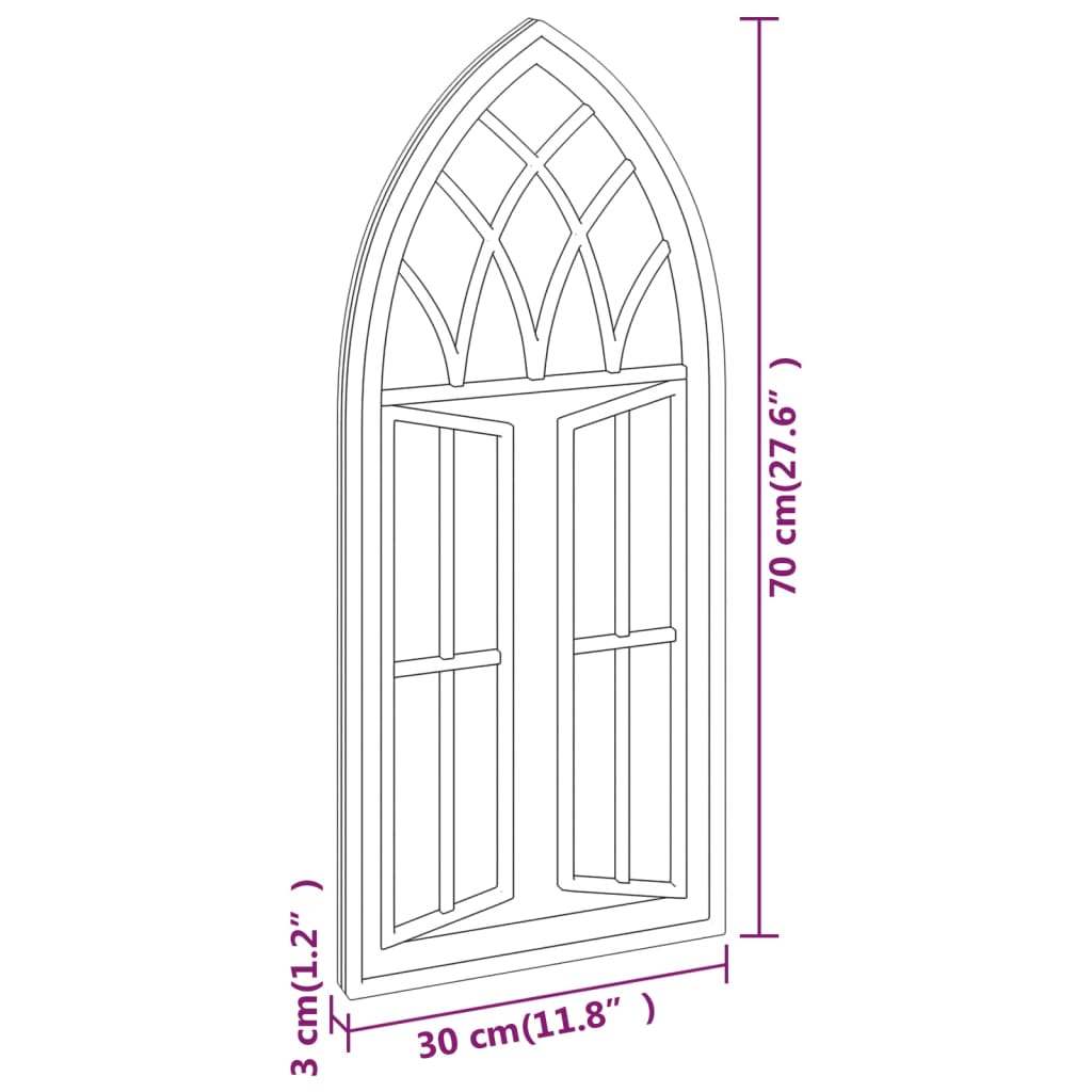 Garden Mirror | Sand | Iron, glass | Medium | Mirror | Garden Mirror