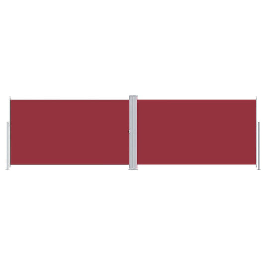 Side Awning | Red | Polyester fabric with PU coating | 180 x 600 cm