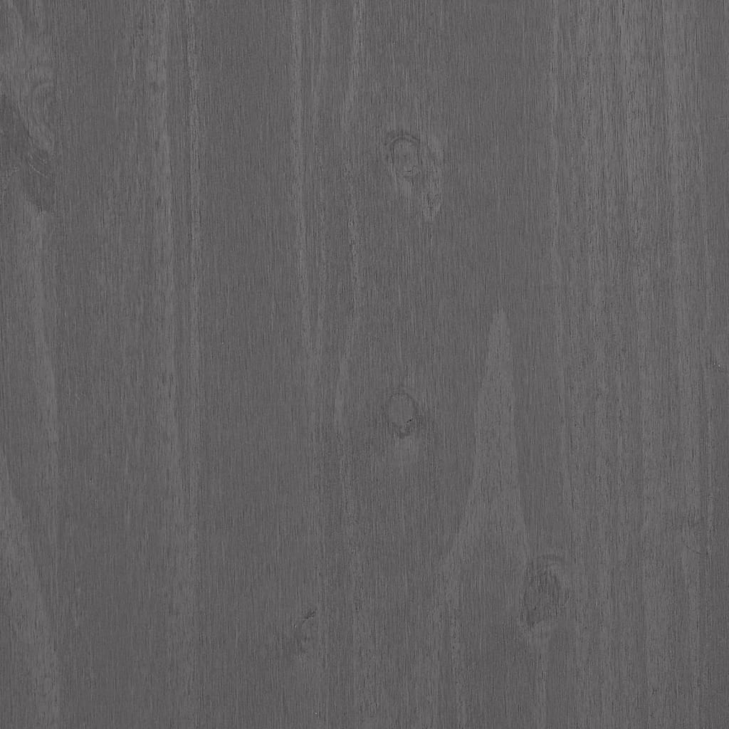 TV Cabinet | Light Grey | Solid Pine Wood | Rectangular | Contemporary