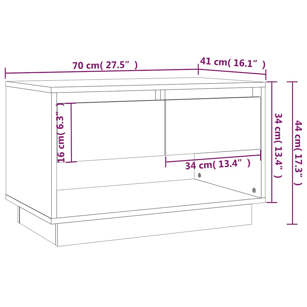 TV Cabinet | Concrete Grey | Engineered Wood | Medium | TV Cabinet