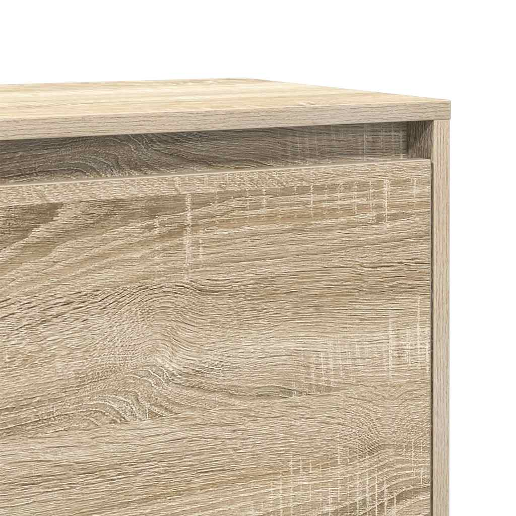 Bedside Cabinets 2 pcs Sonoma Oak 45x34x44.5 cm Engineered Wood