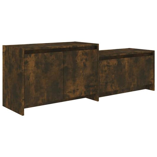 Tv Cabinet | Smoked Oak | Engineered Wood | Medium | Modular