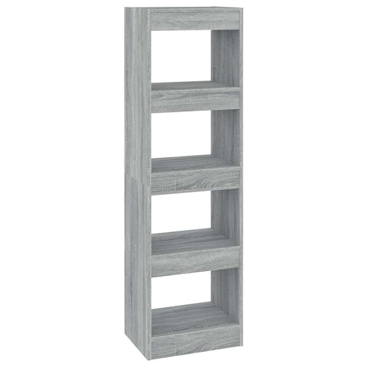 Book Cabinet | Grey Sonoma | Engineered Wood | Medium | Book Cabinet