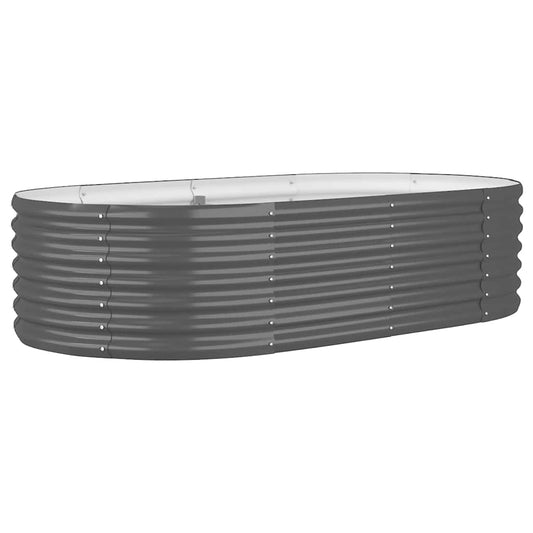 Garden Raised Bed | Anthracite | Powder-coated steel