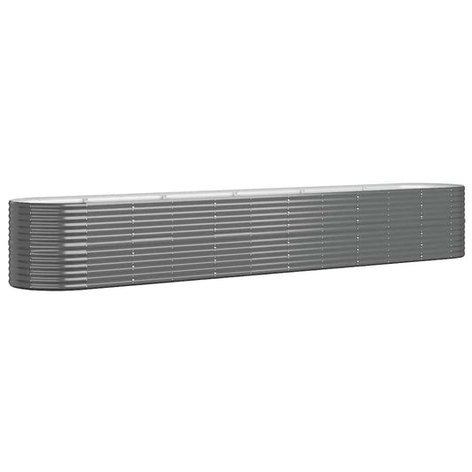 Garden Raised Bed | Anthracite | Powder-coated steel | Large | Durable