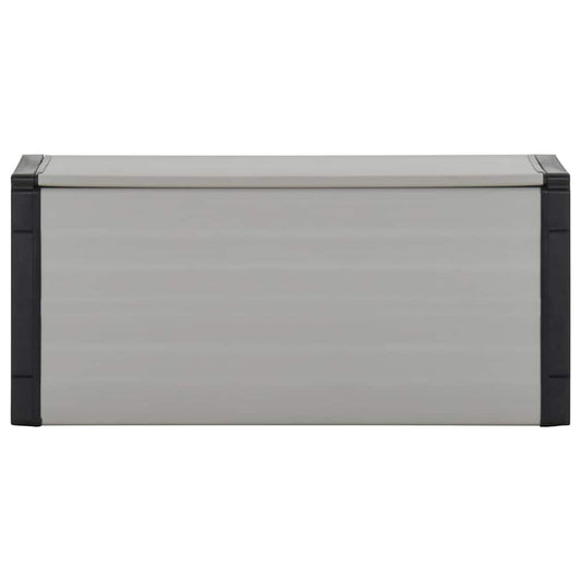 Garden Waste Basket Grey 85x34x40 cm