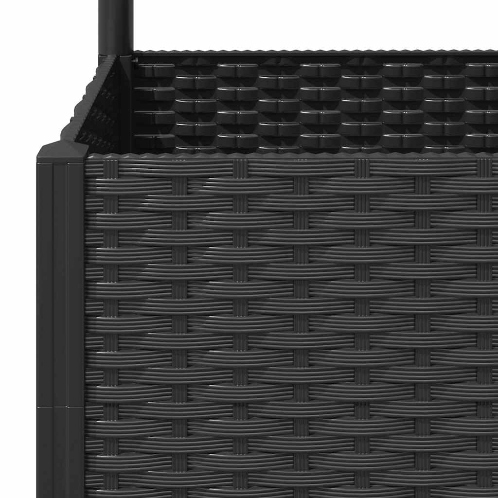 Garden Black 120 x 40 x 136 cm