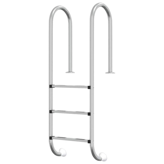 Pool Ladder | Silver | 304 Stainless Steel | Medium | Pool Ladder | Other