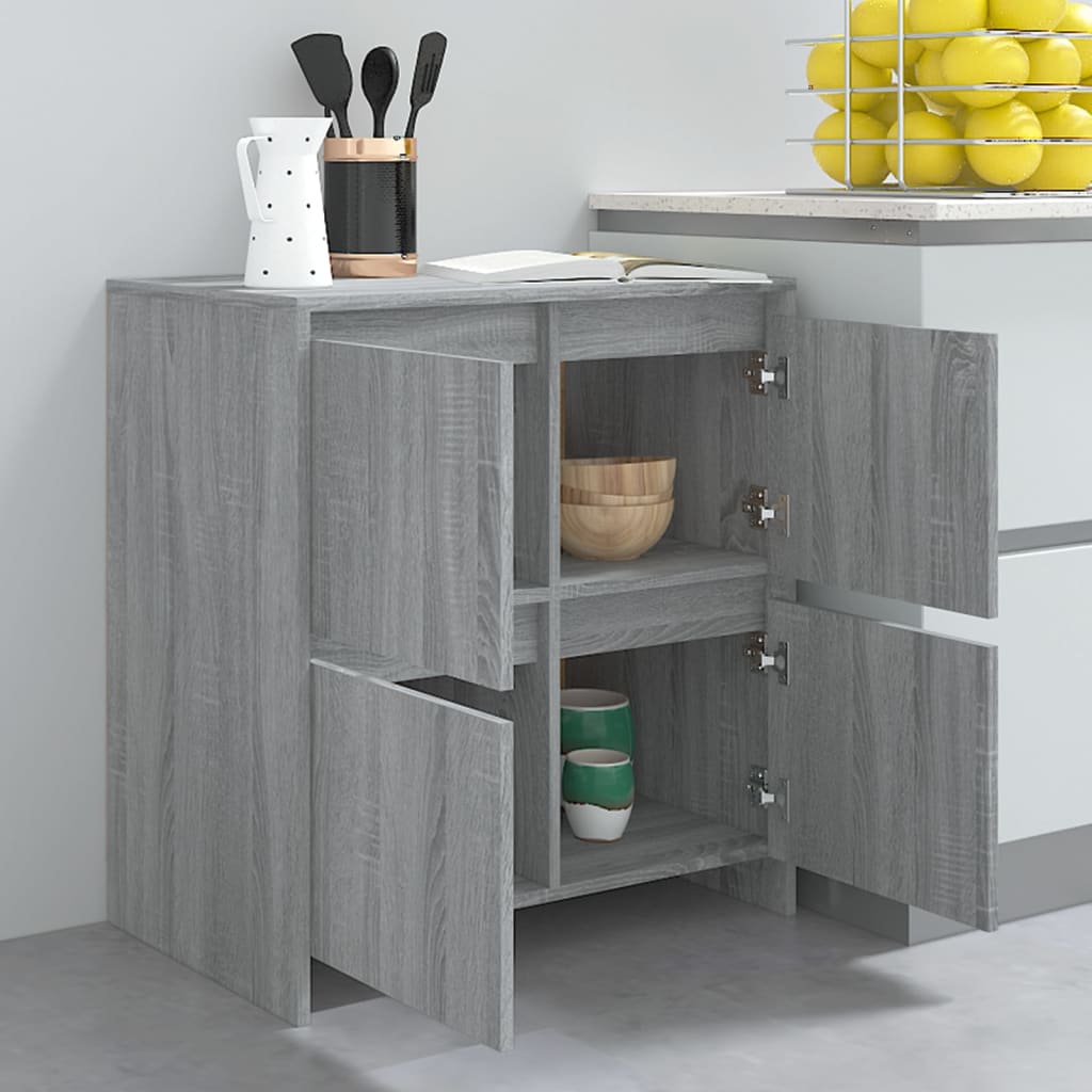 Sideboard | Grey Sonoma | Engineered Wood | Storage | Sideboard
