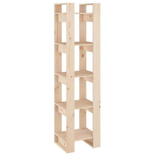 Book Cabinet | Natural wood | Solid Pine Wood | Medium | Book Cabinet