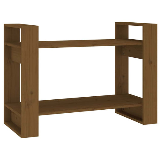 Book Cabinet | Honey brown | Solid pinewood | Medium | Book Cabinet