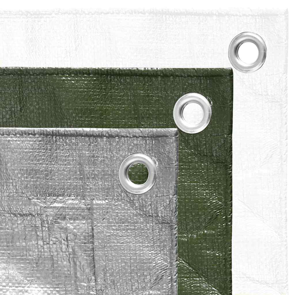 Tarpaulin 180 g/m² 4x8 m White HDPE