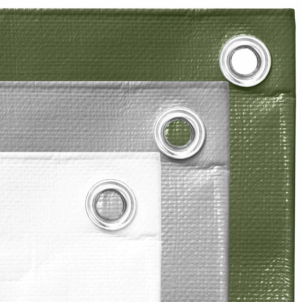 Tarpaulin 260 g/m² 8x12 m White HDPE