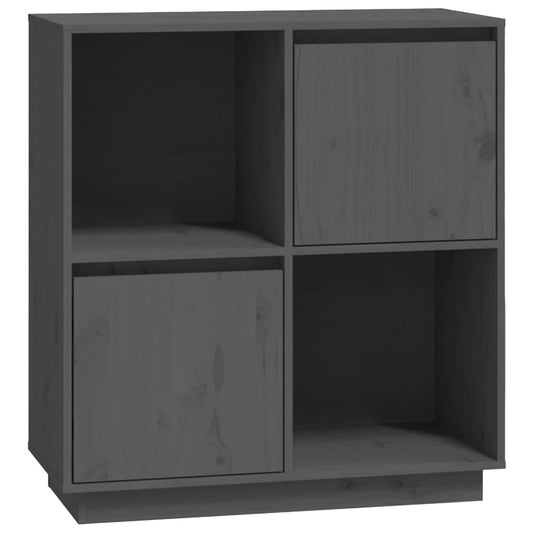 Sideboard | Grey | Solid Pine Wood | Medium | Sideboard | Rectangular