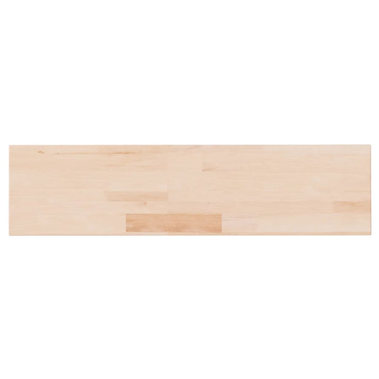 Shelf Board | Medium brown | Solid oak wood (untreated) | 80 x 20 x 4 cm
