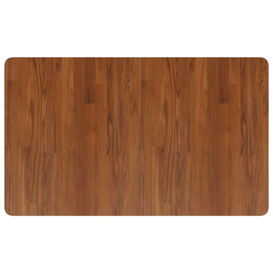Bathroom Countertop Dark Brown 100x60x2,5cm Treated Solid Wood
