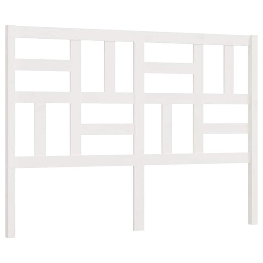818201 vidaXL Bed Headboard White 166x4x104 cm Solid Wood Pine