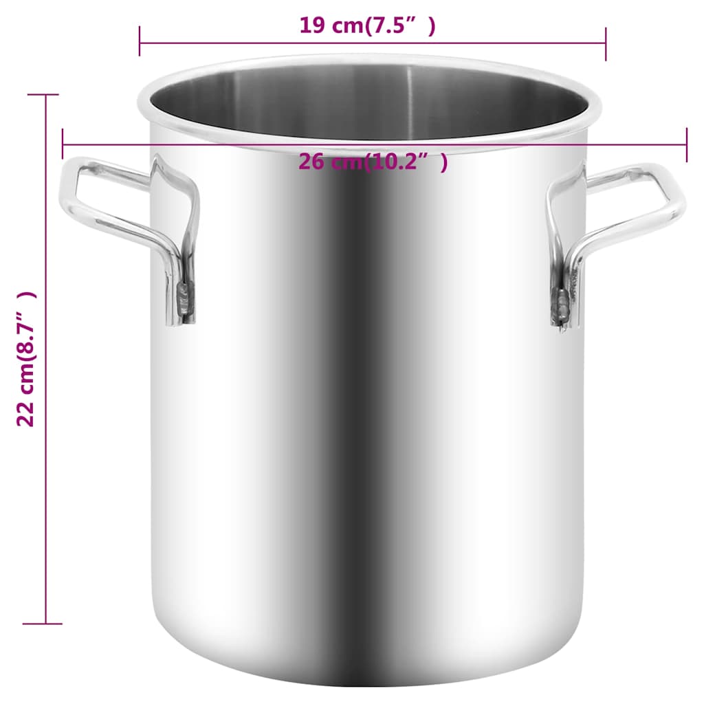 Vacuum Chamber Stainless Steel 5.5 L