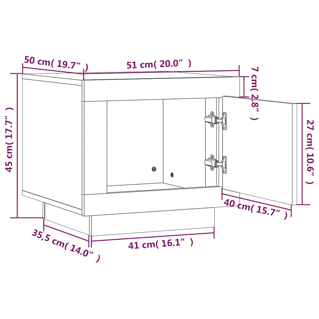 Coffee Table | Brown Oak | Engineered Wood | Medium | Coffee Table